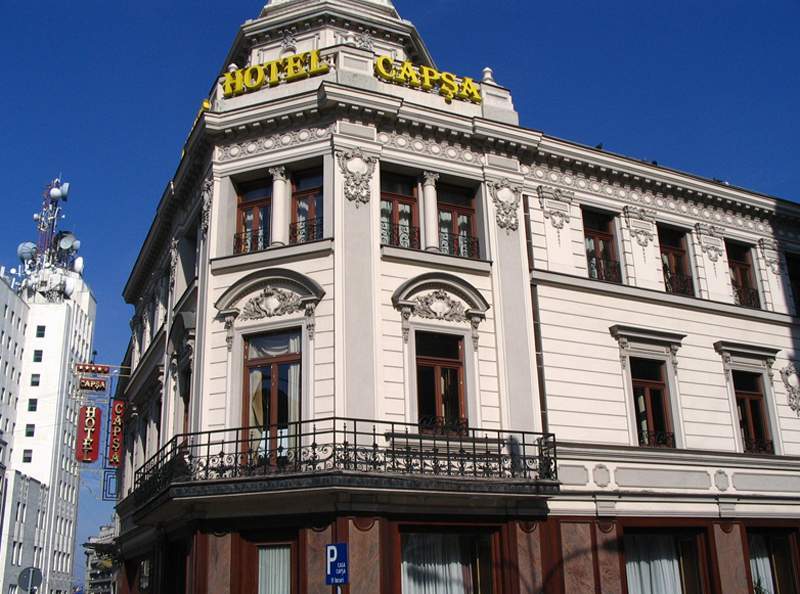 Hotel Casa Capsa Boekarest Buitenkant foto